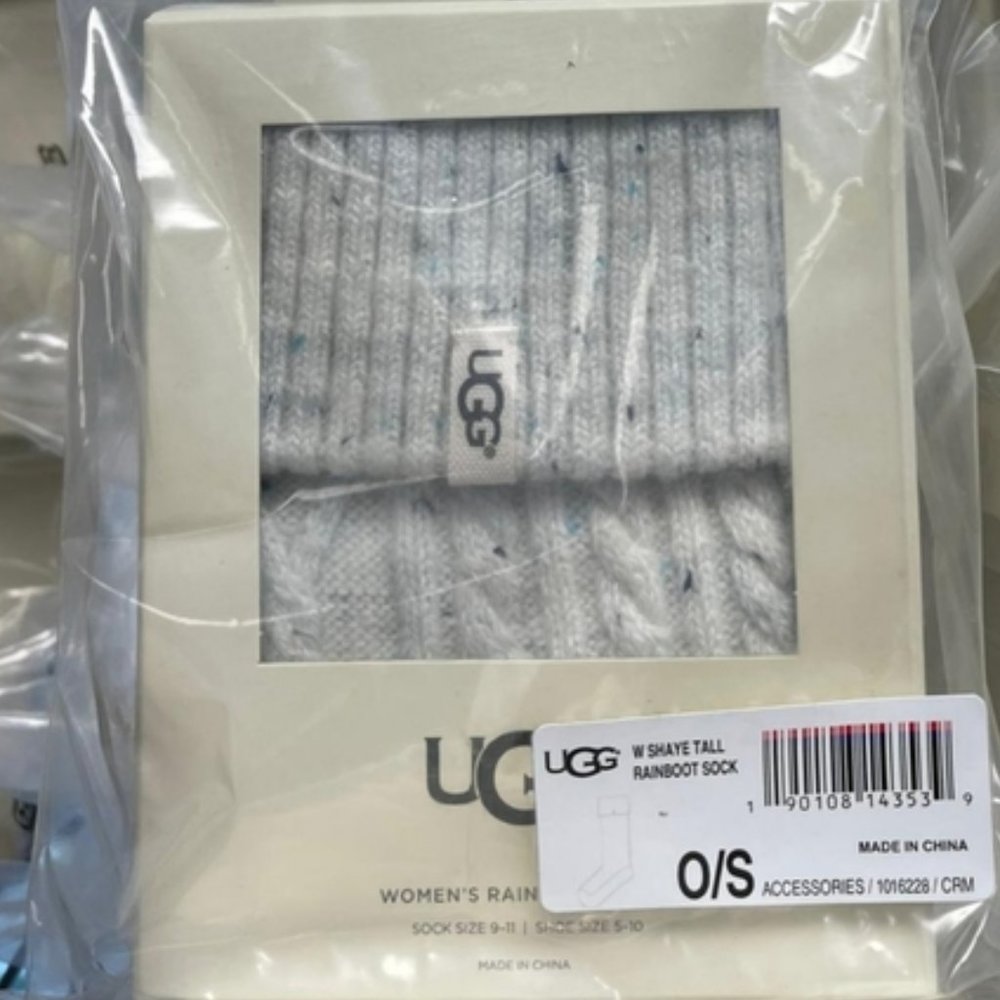 Ugg Shayne Tall Rainboot Socks - Picture 4 of 4